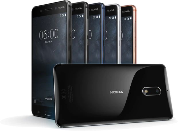 Nokia 6 kleuren overzicht