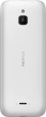 Nokia 6300 4G bianco indietro