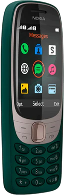 Nokia 6310 2021 green front left side