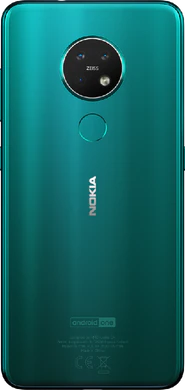 Nokia 7 2 grön tillbaka