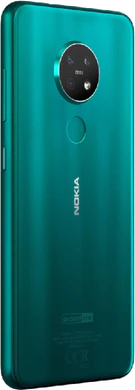 Nokia 7 2 grön tillbaka höger sida