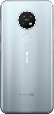 Nokia 7 2 tillbaka silver