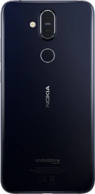 Nokia 8 1 azul volver