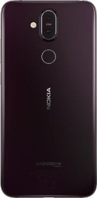 Nokia 8 1 púrpura volver