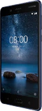 Nokia 8 blue front right side