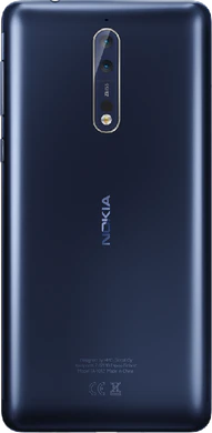 Nokia 8 blue back