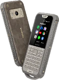 Nokia 800 Tough grijs schuin overzicht
