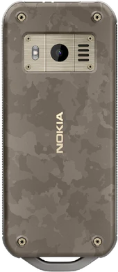 Nokia 800 Tough grijs achterkant