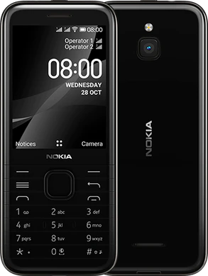 Nokia 8000 4G black overview