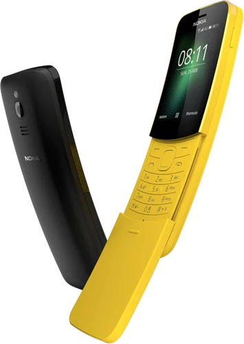Nokia 8110 4G overzicht Nokia 8110 4G overzicht