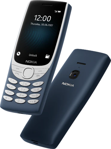 Nokia 8210 4G blauw overzicht