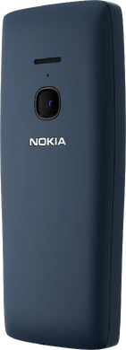 Nokia 8210 4G sininen takapuoli vasen puoli