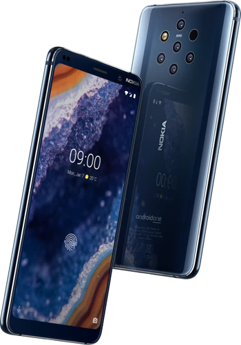 Nokia 9 PureView blauw overzicht