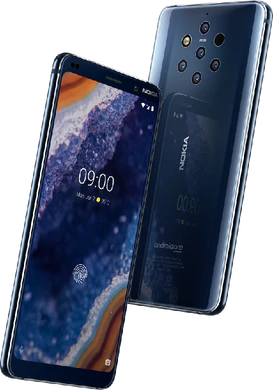 Nokia 9 PureView blauw overzicht