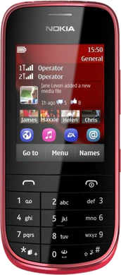 Nokia Asha 202 home