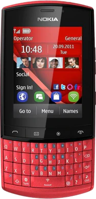 Nokia Asha 303 front
