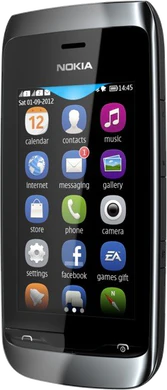 Nokia Asha 310 schuin