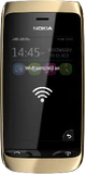 Nokia Asha 310 voorkant wifi