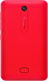 Nokia Asha 501 punainen takapuoli