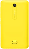Nokia Asha 501 keltainen takapuoli