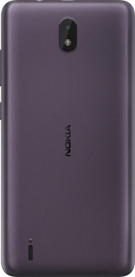 Nokia C01 Plus paars achterkant