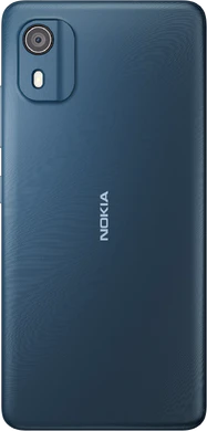 Nokia C02 blå bagside