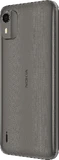 Nokia C12 indietro grigio indietro lato sinistro