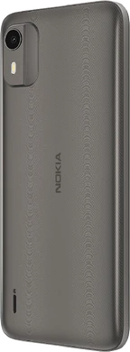 Nokia C12 indietro grigio indietro lato sinistro