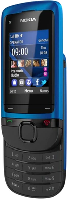Nokia c2 05 aperto aslant
