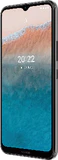 Nokia C21 Plus grau Vorderseite rechte Seite