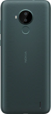 Nokia C30 groen achterkant