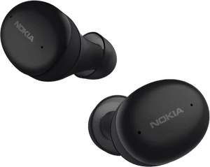 Nokia comfort earbuds plus nero earbuds lato sinistro lato destro