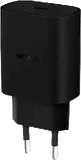Nokia Fast Wall Charger 20W sort front højre side