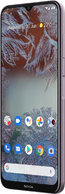 Nokia G10 purple front right side