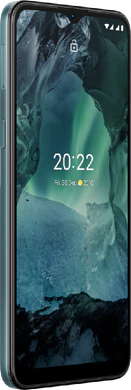 Nokia G11 azul tapa delantera lado izquierdo