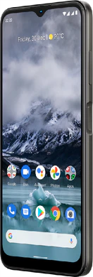 Nokia G11 gris tapa delantera lado derecho