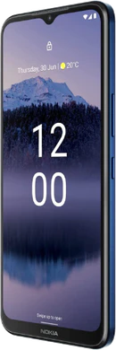 Nokia G11 Plus sininen etupuolella oikea puoli