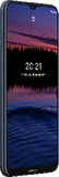 Nokia G20 sininen etupuolella vasen puoli