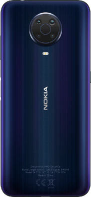 Nokia G20 sininen takapuoli