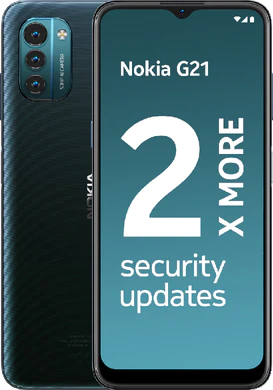 Nokia G21 blu panoramica