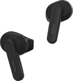 Nokia go earbuds 2 plus zwart earbuds linkerzijkant rechterzijkant