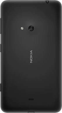 Nokia Lumia 625 zwart achterkant