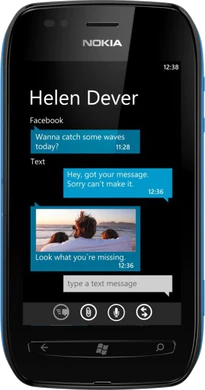 Nokia Lumia 710 schwarz threads