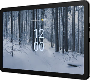 Nokia T21 grau Vorderseite rechte Seite