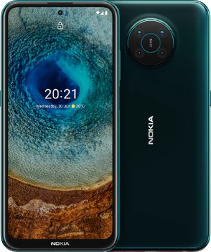 Nokia X10 grønn oversikt