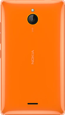 Nokia x2 dualsim bakside oransje
