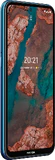 Nokia X20 blå front vänster sida