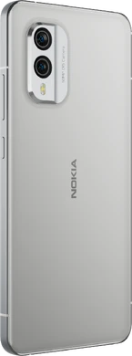 Nokia X30 white back right side