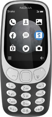Nokia 3310 3G copertina frontale grigio