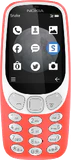 Nokia 3310 3G copertina frontale rosso